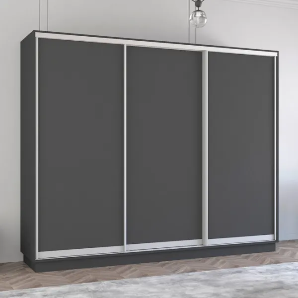 Шкаф Mobildor-Lux Fox 330 x 60см x 200 / ЛДСП / Antracit photo 3