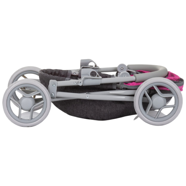 Коляска для кукол Chipolino Daisy KZKDZ02401GP Прогулочная / 3+ photo 2 Коляска для кукол Chipolino Daisy KZKDZ02401GP Прогулочная / 3+ photo 2
