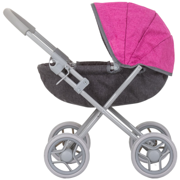 Коляска для кукол Chipolino Daisy KZKDZ02401GP Прогулочная / 3+ photo 3 Коляска для кукол Chipolino Daisy KZKDZ02401GP Прогулочная / 3+ photo 3