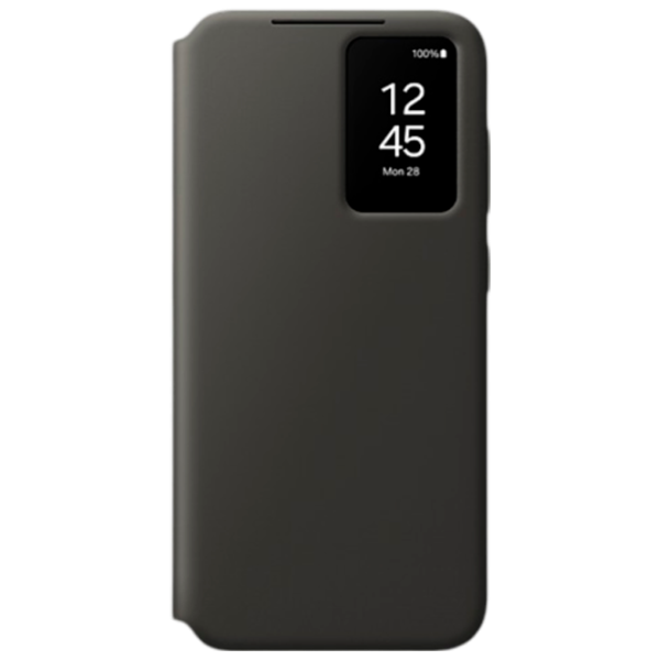 Husă pentru smartphone Samsung Galaxy S24 FE Samsung / Smart Clear View / PP / Black photo 1