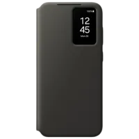 Husă pentru smartphone Samsung Galaxy S24 FE Samsung / Smart Clear View / PP / Black