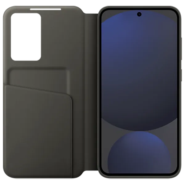 Husă pentru smartphone Samsung Galaxy S24 FE Samsung / Smart Clear View / PP / Black photo 3