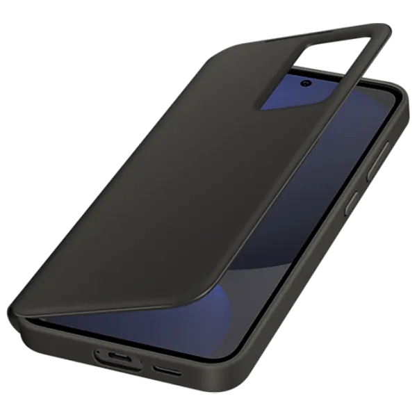 Husă pentru smartphone Samsung Galaxy S24 FE Samsung / Smart Clear View / PP / Black photo 4