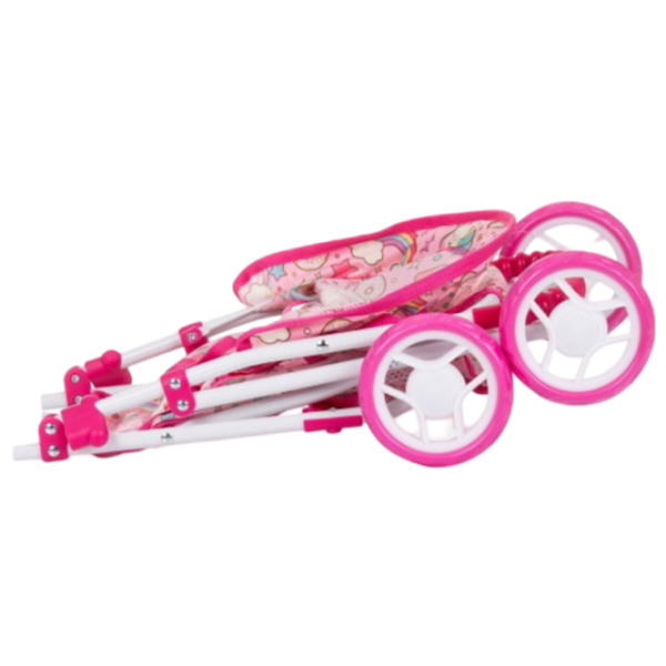 Коляска для кукол Chipolino Alice Unicorn KZKAL02404UN Прогулочная / 3+ photo 2