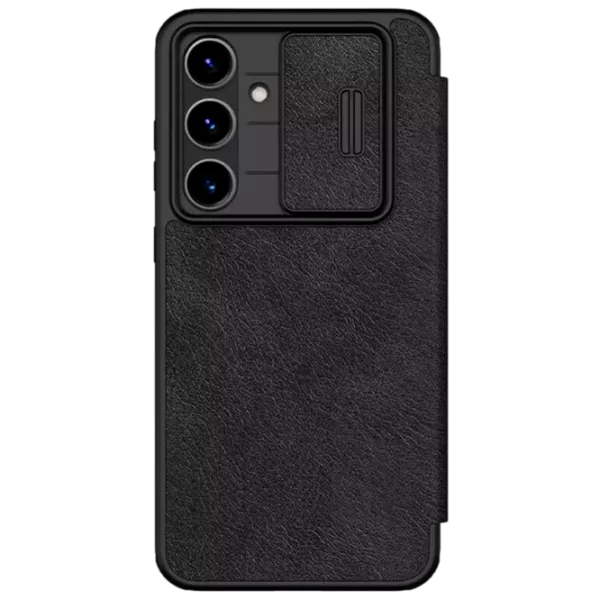 Husă pentru smartphone Samsung Galaxy S24 FE Nillkin / Flip Cover / PC / Black photo 1