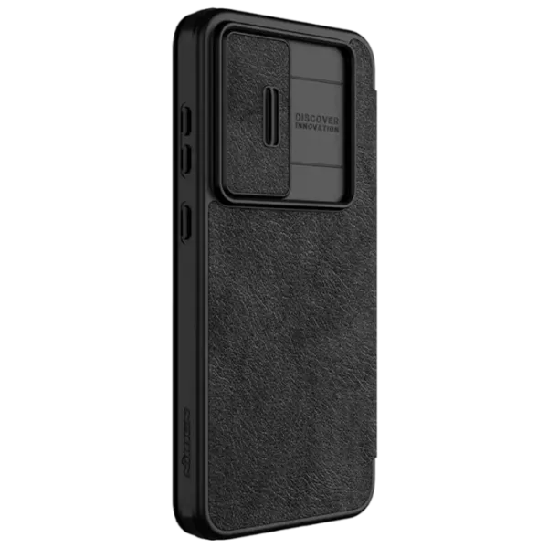 Husă pentru smartphone Samsung Galaxy S24 FE Nillkin / Flip Cover / PC / Black photo 3