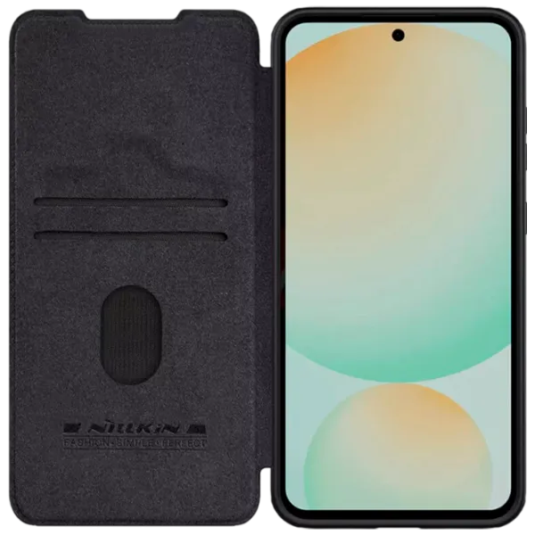 Husă pentru smartphone Samsung Galaxy S24 FE Nillkin / Flip Cover / PC / Black photo 4
