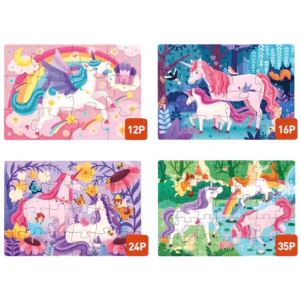 Puzzle Mideer Unicorn 3+/ Количество деталей: 87 photo 1
