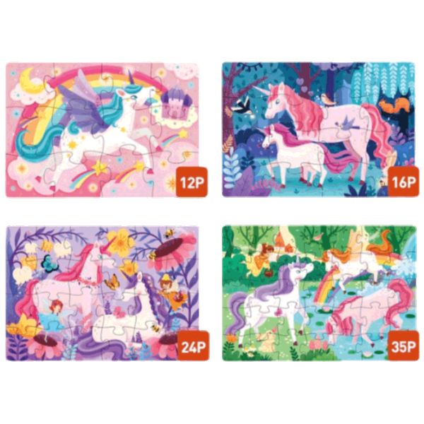 Puzzle Mideer Unicorn 3+/ Количество деталей: 87 photo 1