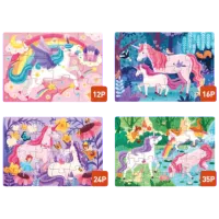 Puzzle Mideer Unicorn 3+/ Numărul de piese: 87