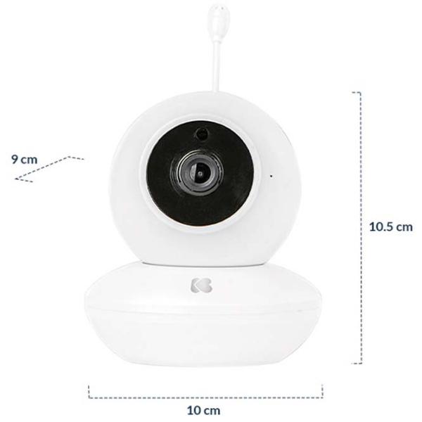 Радио-няня Kikka Boo 31303040080 Аккумулятор + Сеть / 300 м photo 3