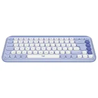 Tastatură Logitech POP Icon Keys Fără fir / Liliac photo 2