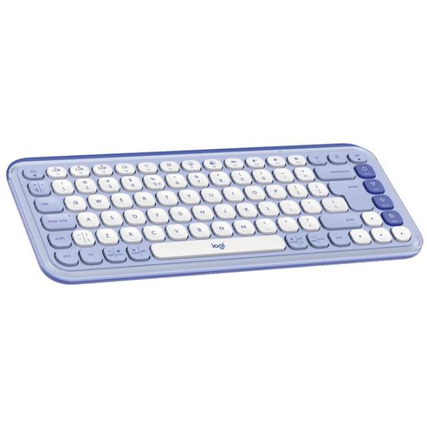 Клавиатура Logitech POP Icon Keys Беспроводные / Liliac photo 3