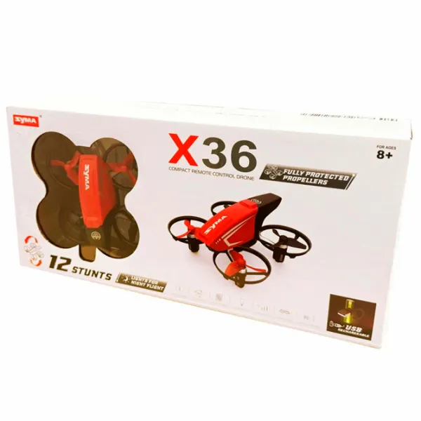 Дрон Syma X36 Персональный / Красный photo 9