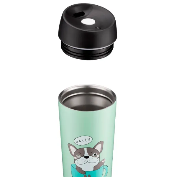 Термокружка Ardesto Classic AR2645DG Зеленый 0.45л photo 5 Термокружка Ardesto Classic AR2645DG Зеленый 0.45л photo 5