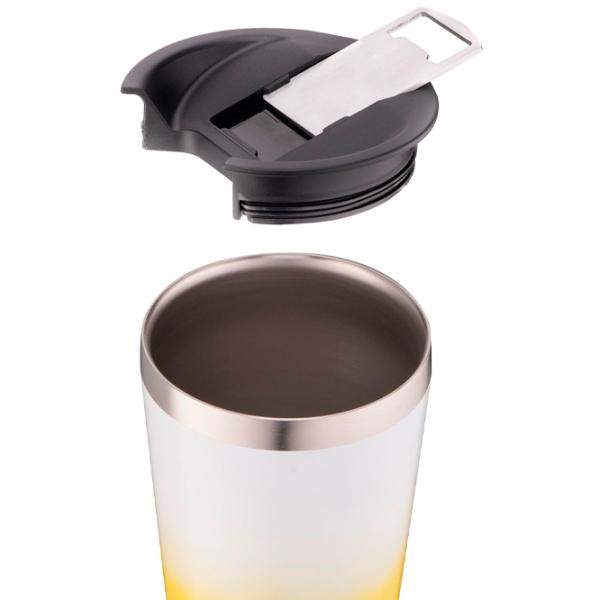 Cană termo Ardesto Coffee Time AR2647YL Yellow 0.47l photo 4