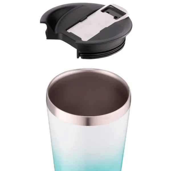 Cană termo Ardesto Coffee Time AR2647YL Blue 0.47l photo 3