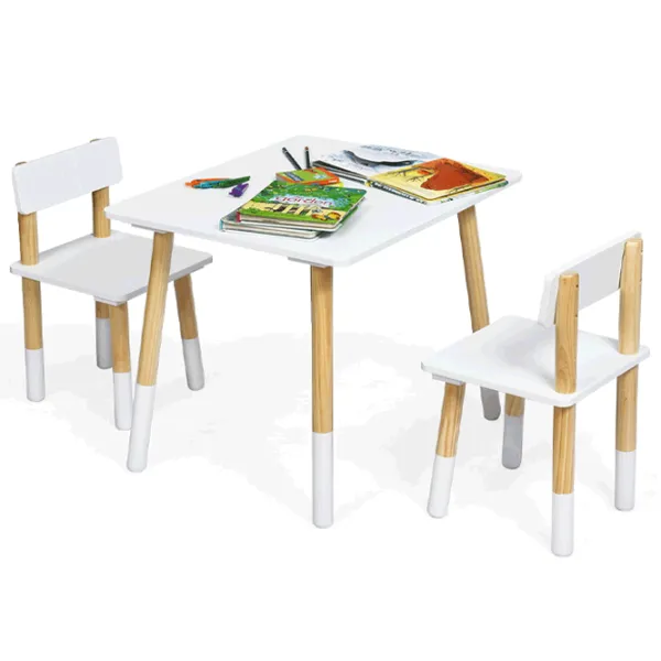 Set de mobilă pentru copii Costway HW64427WH White / unisex photo 2