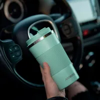 Термокружка Ardesto Classic AR2650GT Зеленый 0.5л photo 4