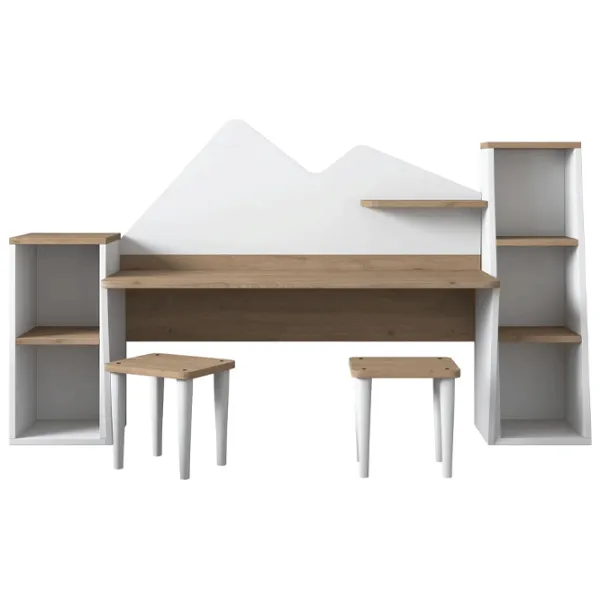 Детский мебельный набор Mirage Meble DL101 White / унисекс photo 2