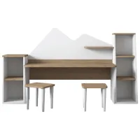 Детский мебельный набор Mirage Meble DL101 White / унисекс photo 2