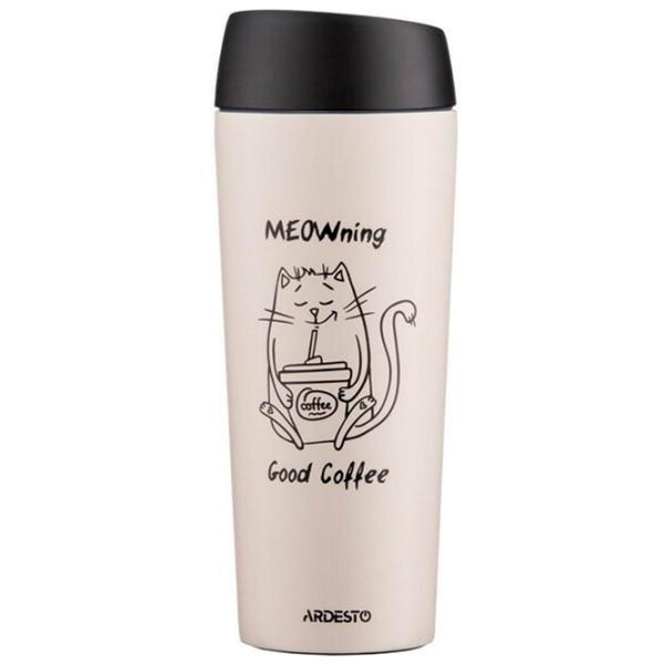 Термокружка Ardesto Classic AR2645WC Бежевый 0.45л photo 1 Термокружка Ardesto Classic AR2645WC Бежевый 0.45л photo 1