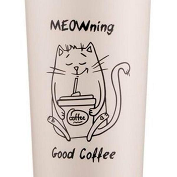 Термокружка Ardesto Classic AR2645WC Бежевый 0.45л photo 3 Термокружка Ardesto Classic AR2645WC Бежевый 0.45л photo 3