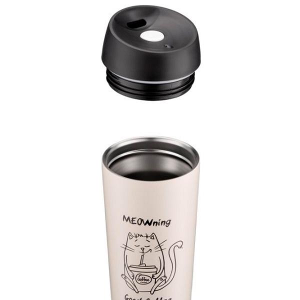 Термокружка Ardesto Classic AR2645WC Бежевый 0.45л photo 4 Термокружка Ardesto Classic AR2645WC Бежевый 0.45л photo 4