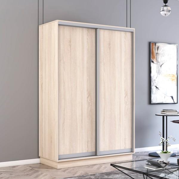 Dulap Mobildor-Lux Fox 140 x 60 x 240 / PAL / Sonoma photo 3