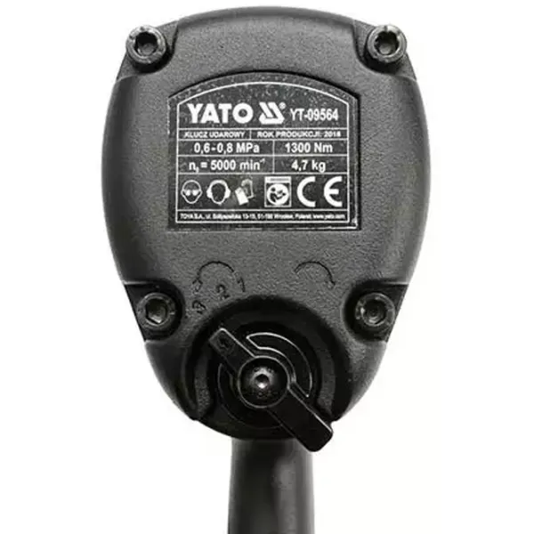 Пневматическая шлифовальная машина Yato YT09564 6.3 бар / Черный photo 3