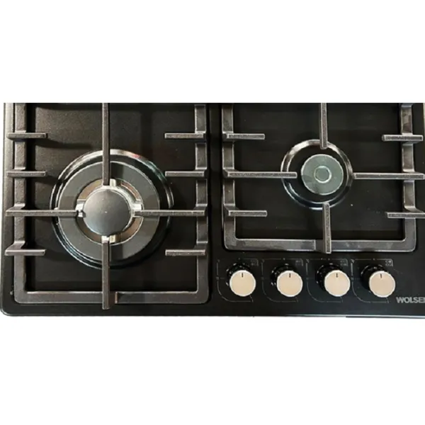 Plită încorporabilă pe gaz Wolser WL-TR 6400 Turbo FFD Oțel emailat / Black photo 2 Plită încorporabilă pe gaz Wolser WL-TR 6400 Turbo FFD Oțel emailat / Black photo 2