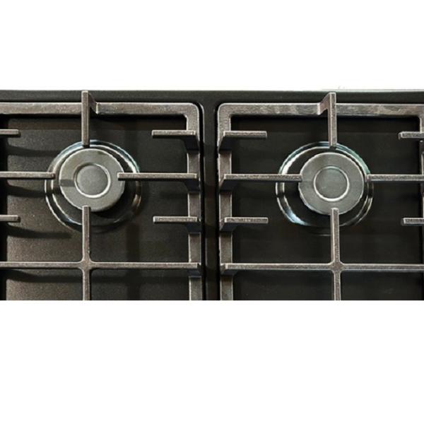 Plită încorporabilă pe gaz Wolser WL-TR 6400 Turbo FFD Oțel emailat / Black photo 3 Plită încorporabilă pe gaz Wolser WL-TR 6400 Turbo FFD Oțel emailat / Black photo 3