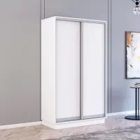 Dulap Mobildor-Lux Fox 110 x 60 x 210 / PAL / White photo 3