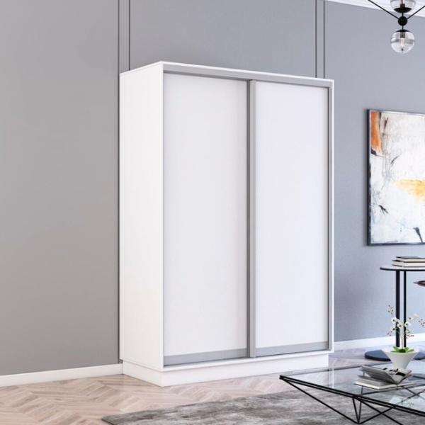 Dulap Mobildor-Lux Fox 130 x 60 x 210 / PAL / White photo 3