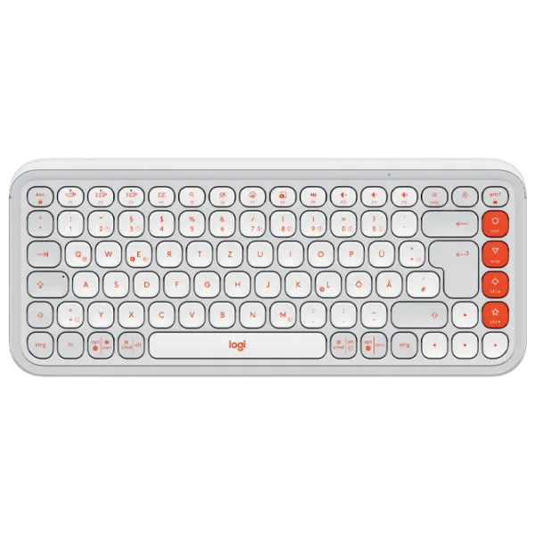 Клавиатура Logitech POP Icon Keys Беспроводные / Белый photo 1