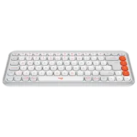 Tastatură Logitech POP Icon Keys Fără fir / White photo 3