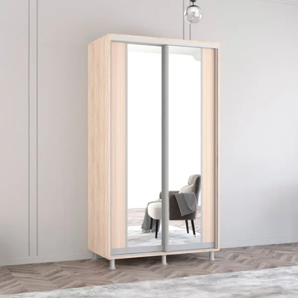 Шкаф Mobildor-Lux Aron K2 120 x 60см x 240 / ЛДСП / Sonoma photo 3