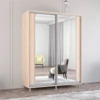 Dulap Mobildor-Lux Aron K2 170 x 60 x 240 / PAL / Sonoma photo 2