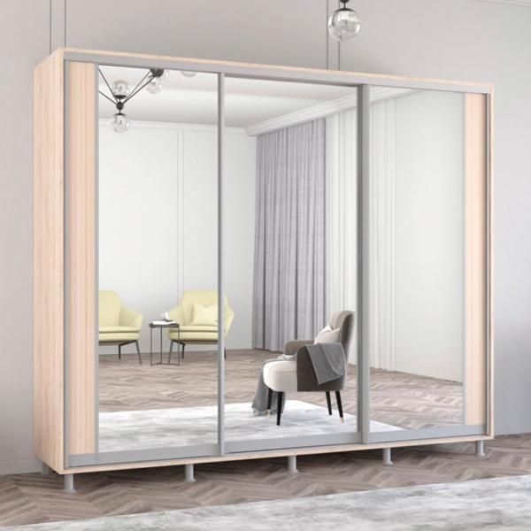 Шкаф Mobildor-Lux Aron K2 270 x 60см x 240 / ЛДСП / Sonoma photo 2