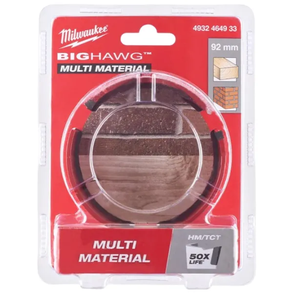 Carotă Milwaukee BIG HAWG Bimetal / 5/8" photo 2 Carotă Milwaukee BIG HAWG Bimetal / 5/8" photo 2