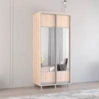 Dulap Mobildor-Lux Aron K2 100 x 60 x 230 / PAL / Sonoma photo 3