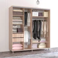 Dulap Mobildor-Lux Aron K2 230 x 60 x 230 / PAL / Sonoma photo 3