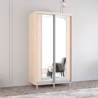 Dulap Mobildor-Lux Aron K2 110 x 60 x 210 / PAL / Sonoma photo 2
