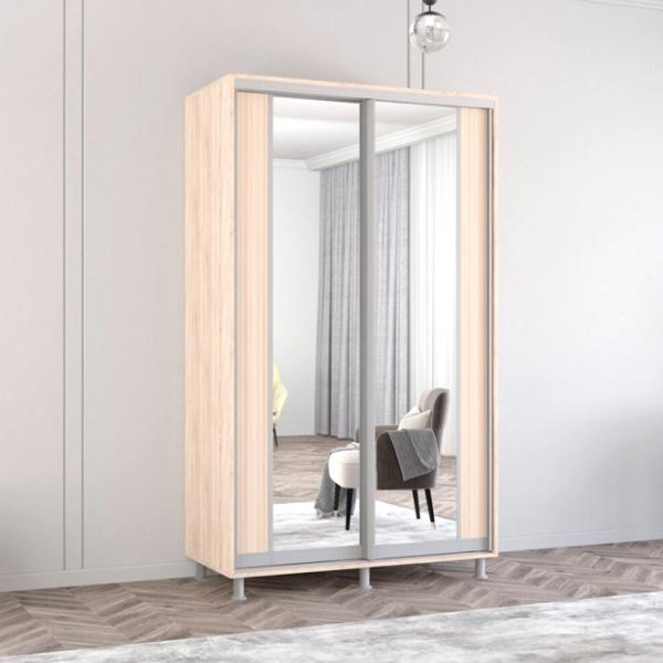 Шкаф Mobildor-Lux Aron K2 140 x 60см x 210 / ЛДСП / Sonoma photo 3