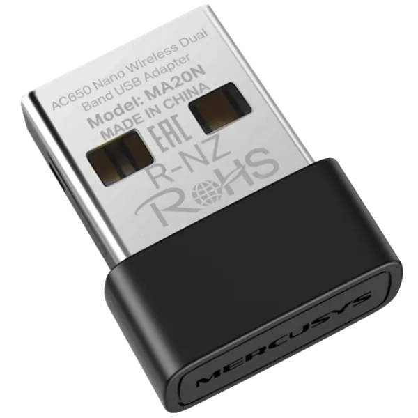 Сетевой адаптер Mercusys MA20N
 / Белый photo 2