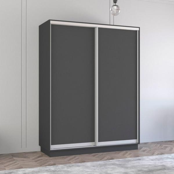 Dulap Mobildor-Lux Fox 170 x 60 x 240 / PAL / Antracit photo 3