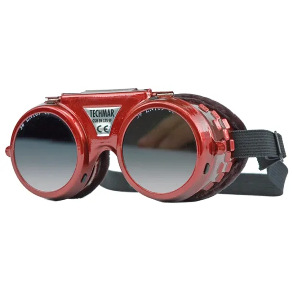 Очки сварочные Vorel TOY74411 Красный / 1 photo 1