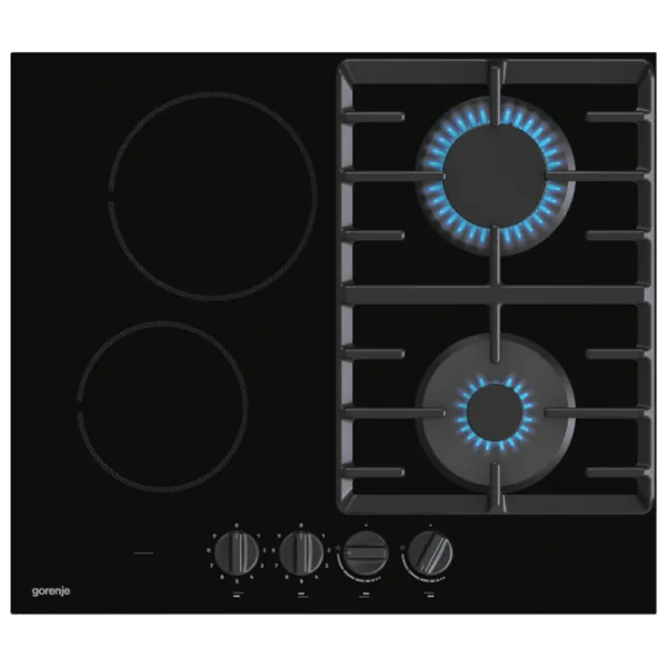Газовая варочная панель Gorenje GCE691BSC  Закаленное стекло / Черный photo 1