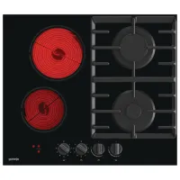 Plită încorporabilă pe gaz Gorenje GCE691BSC Sticlă călită / Black photo 2