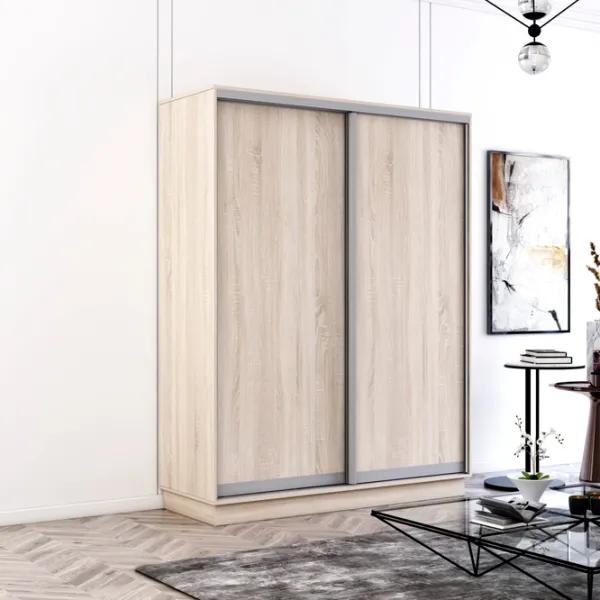 Dulap Mobildor-Lux Fox 160 x 60 x 210 / PAL / Sonoma photo 3